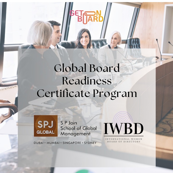 SP Jain and IWBD Launch Global Board Readiness Program to Empower&nbsp; Leaders