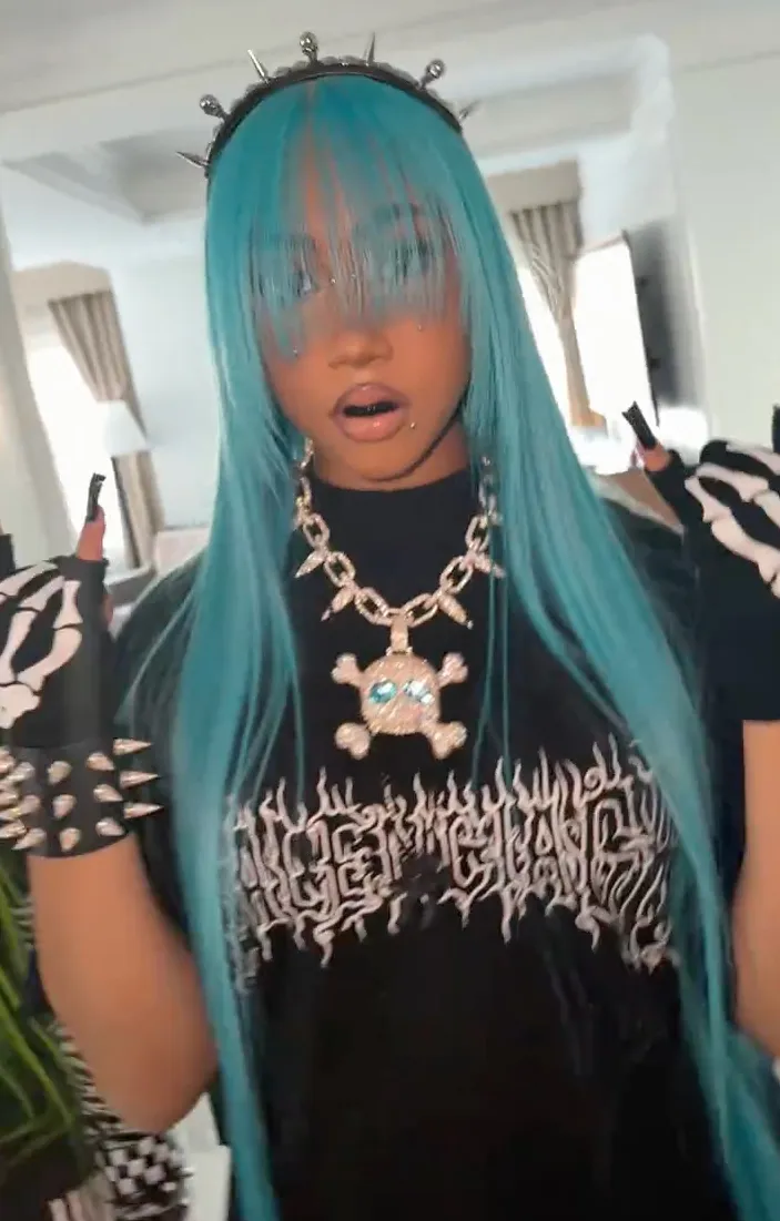 North West Debuts More Dermal Piercings 