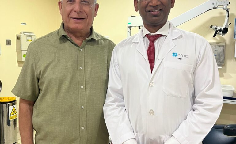 Doctors at NMC Royal Hospital Sharjah Restore Vision of 65-Year-Old Man After Sudden Blindness Scare