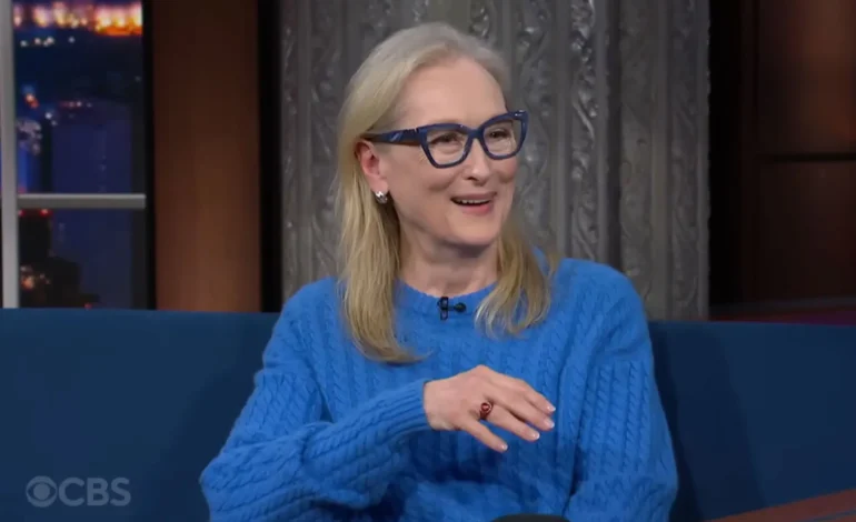 Meryl Streep revives iconic cerulean sweater