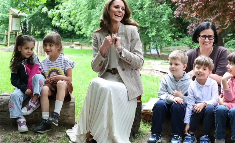 Kate’s Italy preschool visit links to George, Charlotte and Louis
