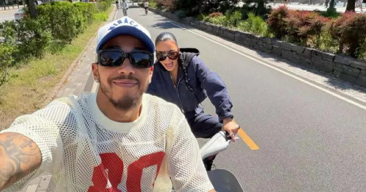 F1 Star Meets Kanye West’s Kids